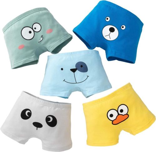 Cotton Toddler Boys Printed Underwear, Color : Multicolor