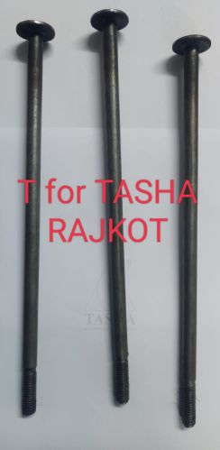 Tasha Stainless Steel Polished MS Round Head Bolt, Length : 7-39 Inch