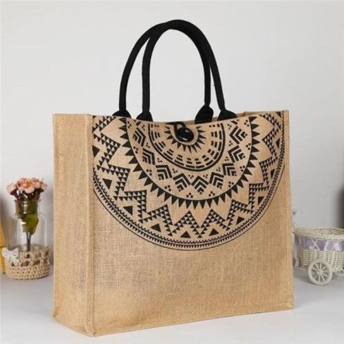 Ezaro Printed Fancy Jute Bag, Capacity : 10kg