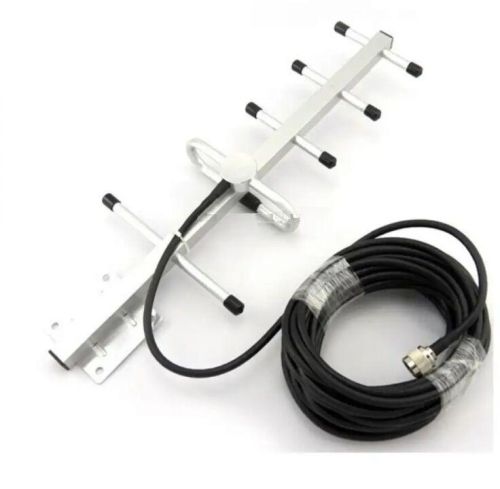 3G 15dBi Yagi Antenna with RG58 Cable (L-3Mtr) + N (m) ST. Connector