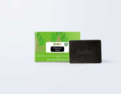 75gm Bello Charcoal Soap For Skin Care