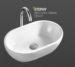 STEPHY Table Top Wash Basin For Home, Hotel, Office, Restaurant