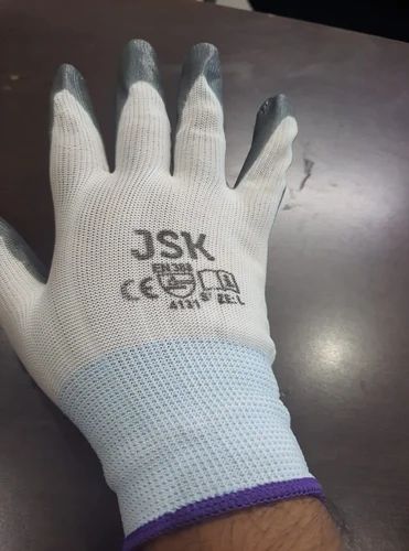 Jsk Nitrile Dipped Cut Resistance Gloves For Material Handling