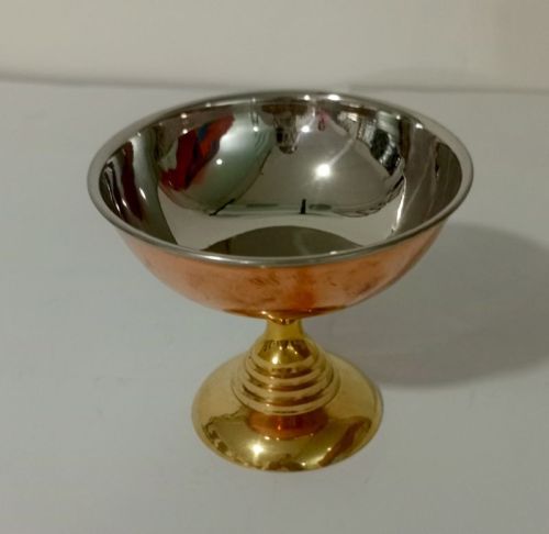 Brass Ice Cream Cup For Gifting