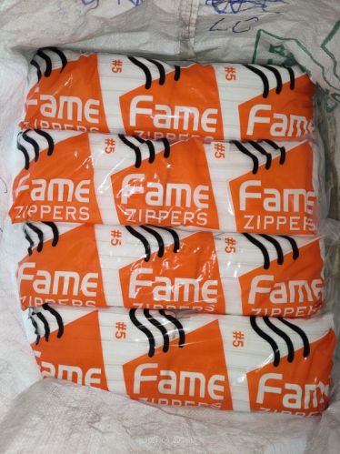 TLR Polished PET Monofilament Femine Zippers For Garments, Cushions, Bag