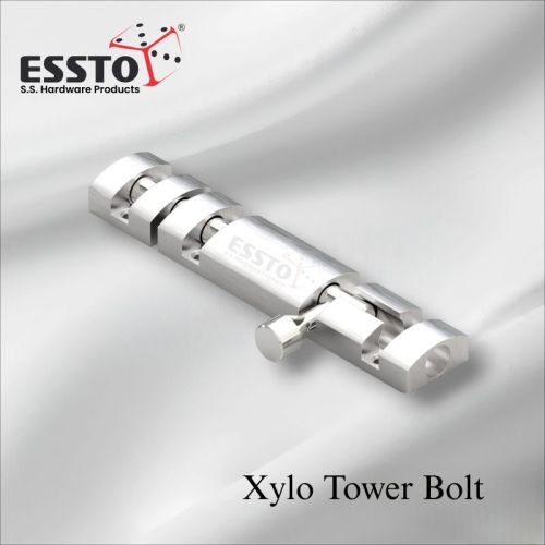 Aluminium Xylo Tower Bolt, Finish Type : Steel