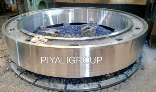 Heavy Duty Forging Casting Large Scale Rotary Kiln Tyre