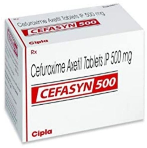 Cefasyn 500 Tablets, Composition : Cefuroxime Axetil