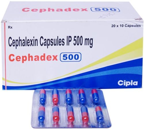 Cephadex 500 Capsules, Composition : Cephalexine