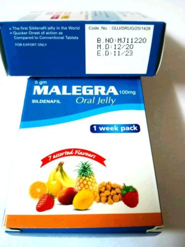 Malegra Oral Jelly, Packaging Type : Pouch