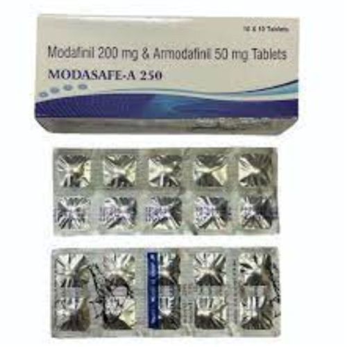 Modasafe-A 250 Tablets, Composition : Modafinil+Armodafinil