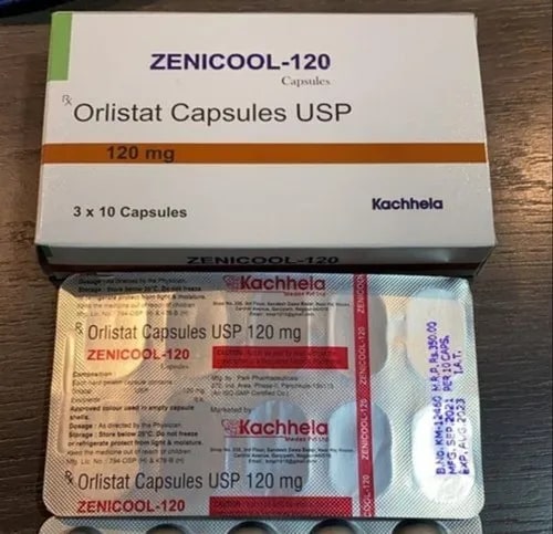 Zenicool-120 Capsules, Composition : Orlistat