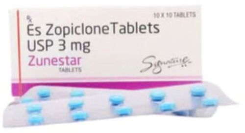 Zunestar 3mg Tablets, Composition : Eszopiclone