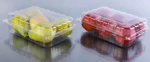 43 Mm Plastic Punnet Boxes for Fruit Packaging