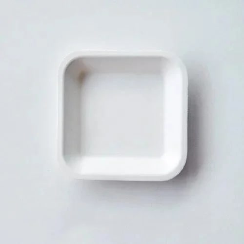 7 Inch Deep Square Sugarcane Bagasse Plates