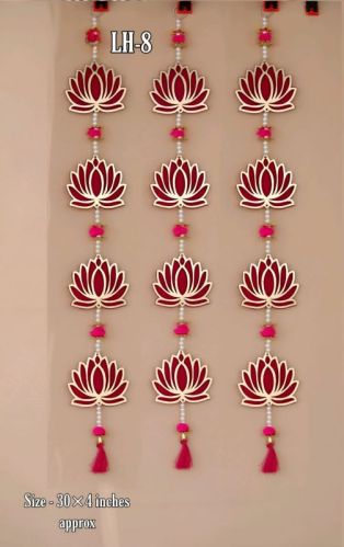 3 Piece Lotus Door Hanging For Decoration