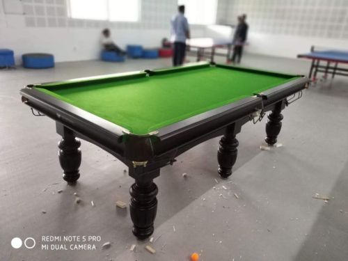 Plain Polished Wooden Indian Slate Maa Janki Billiards Pool Table
