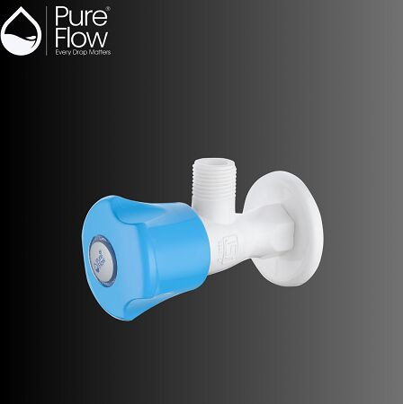 Pureflow Polished Hpep 12103-wb Angle Cock For Kitchen, Bathroom