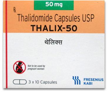 Thalix 50mg Capsules, Packaging Size : 3X10 Pack