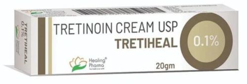 Tretiheal 0.1% Cream, Packaging Type : Plastic Tube