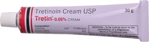 Tretin 0.05% Cream For Chest, Or Back