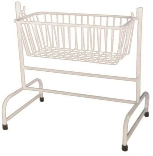 Mild Steel Hospital Baby Cradle, Color : Creamy