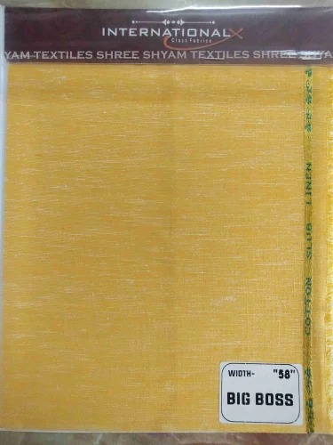 Chiffon Big Boss Golden Fabric