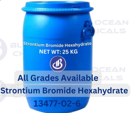 Strontium Bromide Hexahydrate, CAS No. : 13477-02-6