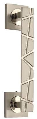 Krone Antique Finish Triline Brass Pull Handle For Main Door