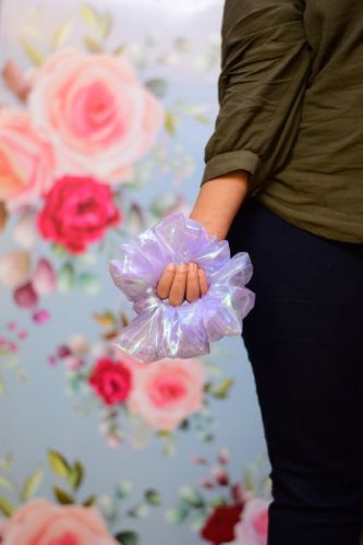 Nisaaz Tissue Organza Hair Scrunchies