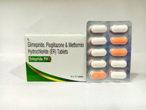 Glimepiride Metformin Pioglitazone Tablet For Hospital