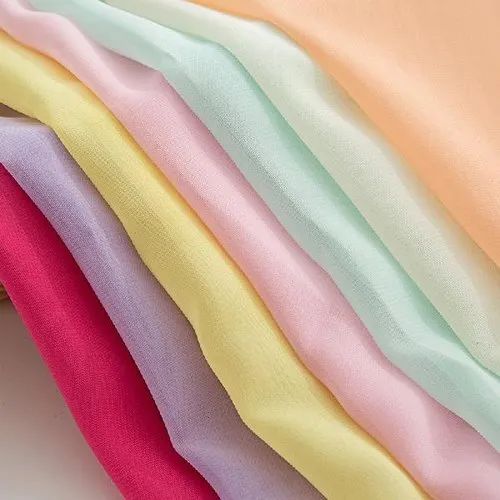 Plain Georgette Fabric For Garments