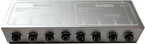 M J-10 Multiple Jack 1 To 4 Channel Dual Splitter