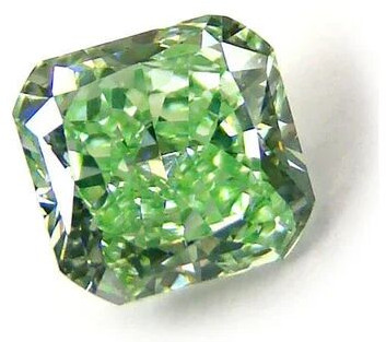 Green Polished Diamond For Jewellery Use