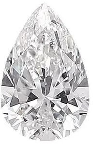 Pear Shape Loose Diamond For Jewellery Use