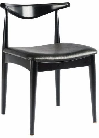 Plain Polished Wood Modern Restaurant Dining Chair, Shape : Rectangular