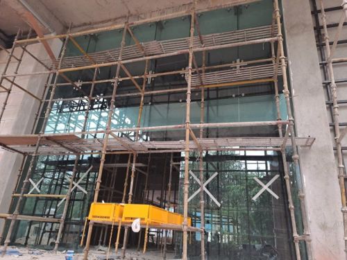 Polished Spider Glazing For Commercial, Industrial