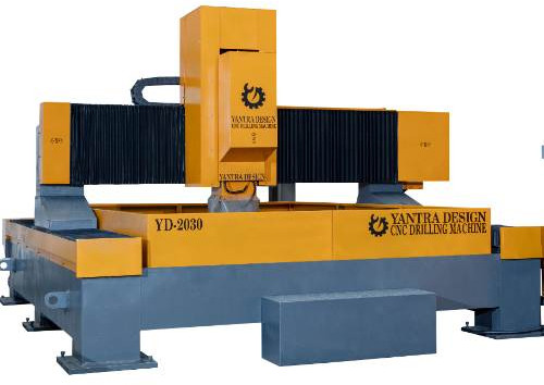 Yantra Design Polished Mild Steel Advanced CNC Drilling Machine