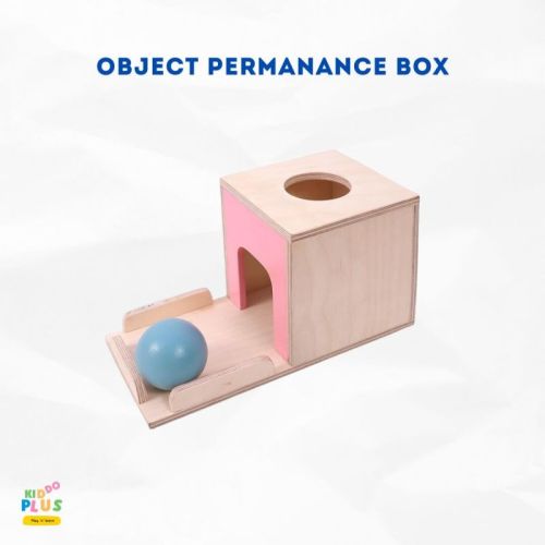 Wood Object Permanence Box For Kids Toy