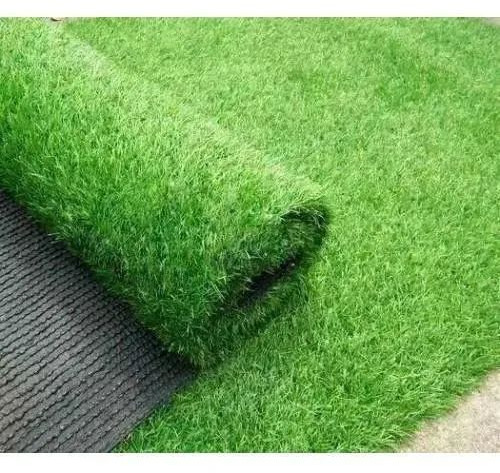 Plain HDPE Artificial Grass Carpet For Garden