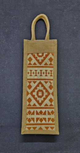 Loop Handle Jute Bottle Bag, Capacity : 5kg