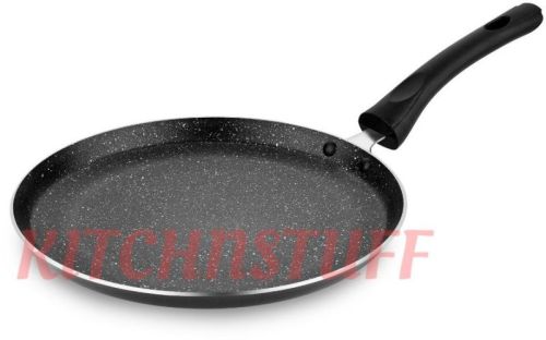 Kitch'N'Stuff Aluminium Econa Dosa Tawa, Handle Material : Bakelite