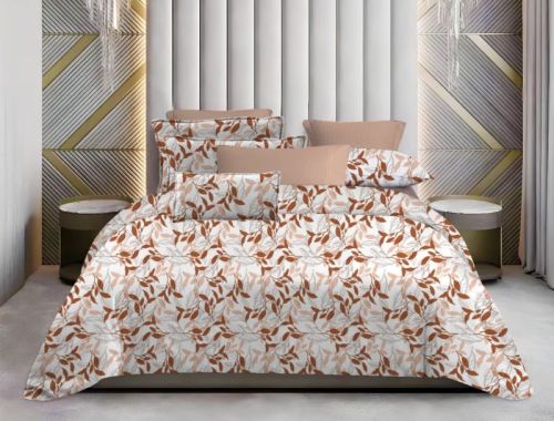 Shah India Glace Cotton Bed Sheet For Home, Hotel, Picnic