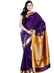 Designer Ladies Silk Saree, Speciality : Dry Cleaning, Shrink-Resistant