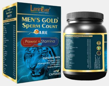 LeninEver Mens Gold Sperm Count Care Capsules