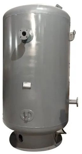Mild Steel Air Receiver Tank, Color : Black, Grey