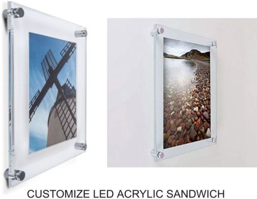 LED Sandwich Clip On Board For Advertising