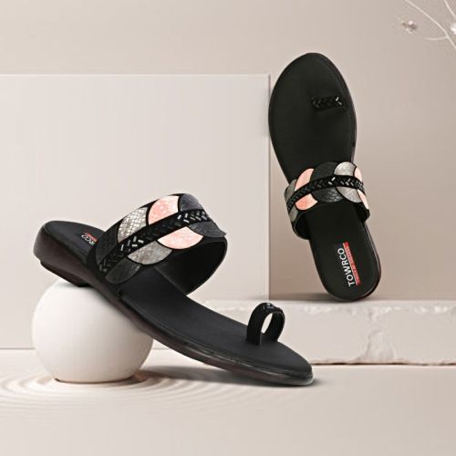 Towrco PU Rubber Girls Slippers For Casual Wear