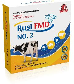 Rusi FMD No. 2 Bolus, Medicine Type : Homeopathic